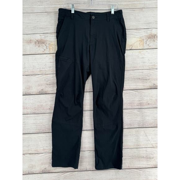 Mountain Hardwear Slim AP Pant Mens 32x30 Black Stretch Climbing Hiking - Picture 1 of 9